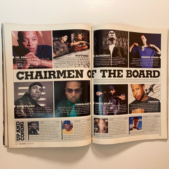 The Source Magazine January 2001 Issue #136 Wu-Tang 5th Annual Power 30 Issue - Picture 3 of 5